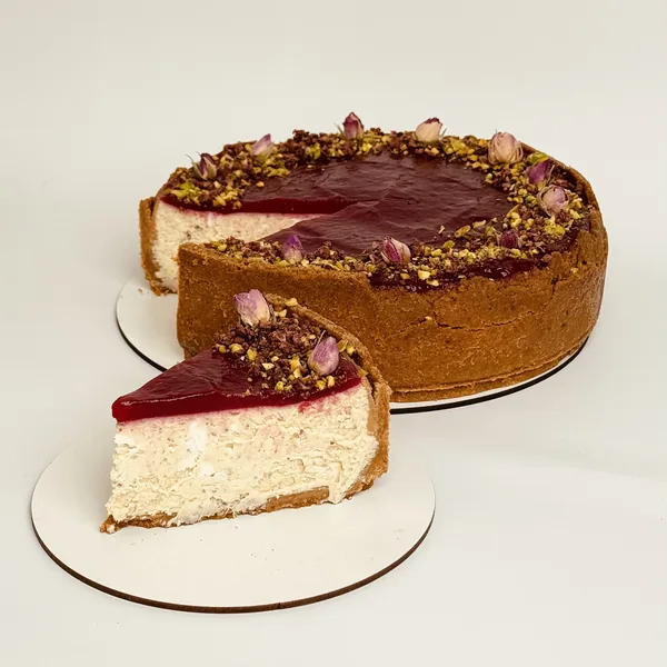 Pistachio raspberry