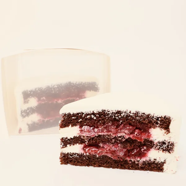 A piece of cherry chocolate
